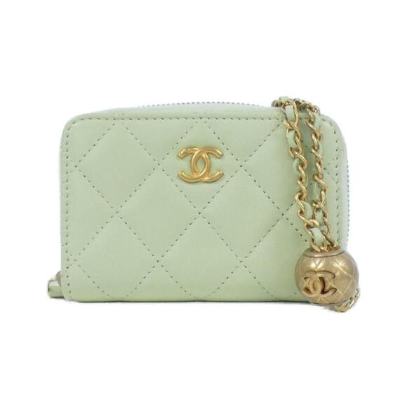 CHANEL Green Wallet - Picture 1 of 10